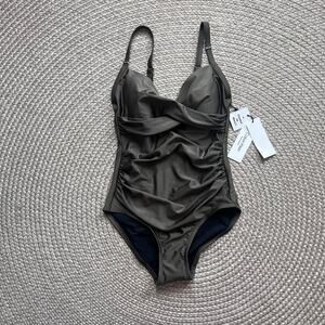 Calvin Klein One Piece Swimsuit Sz 4